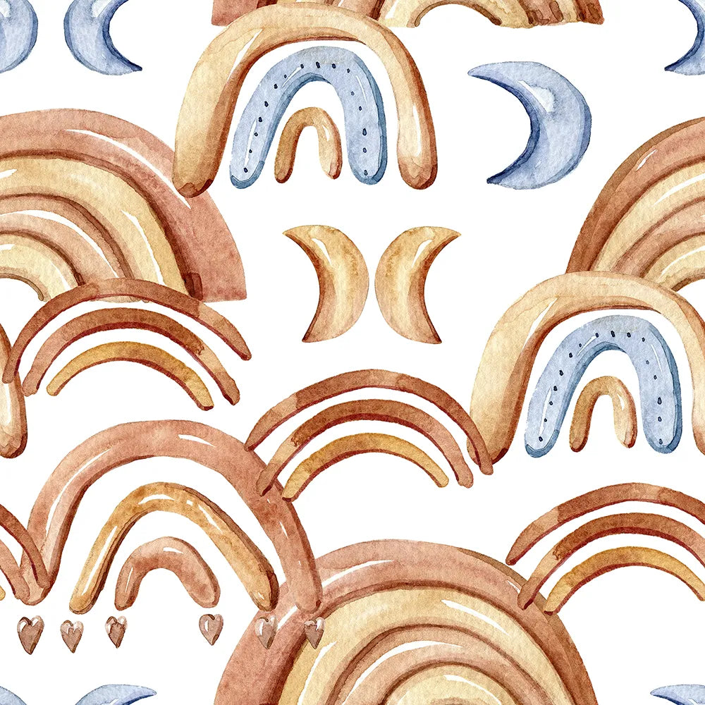 Where Boho Rainbows Meet the Night Sky