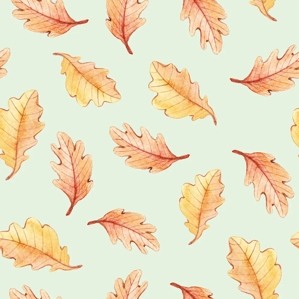 Where Painted Oak Leaves Softly Fall