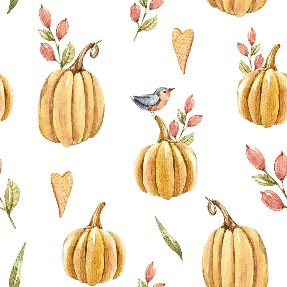 Where Pumpkins Smile and Birds Perch Sweetly