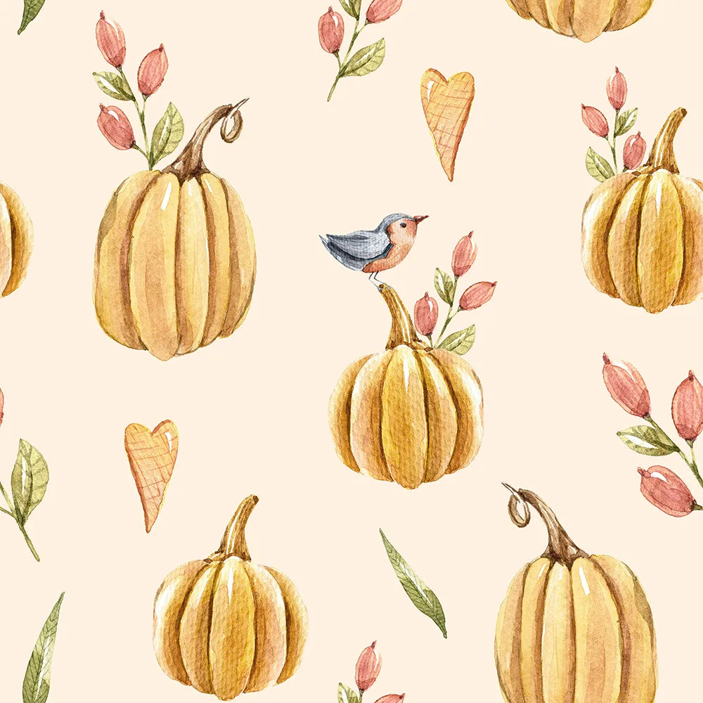 Where Pumpkins Smile and Birds Perch Sweetly