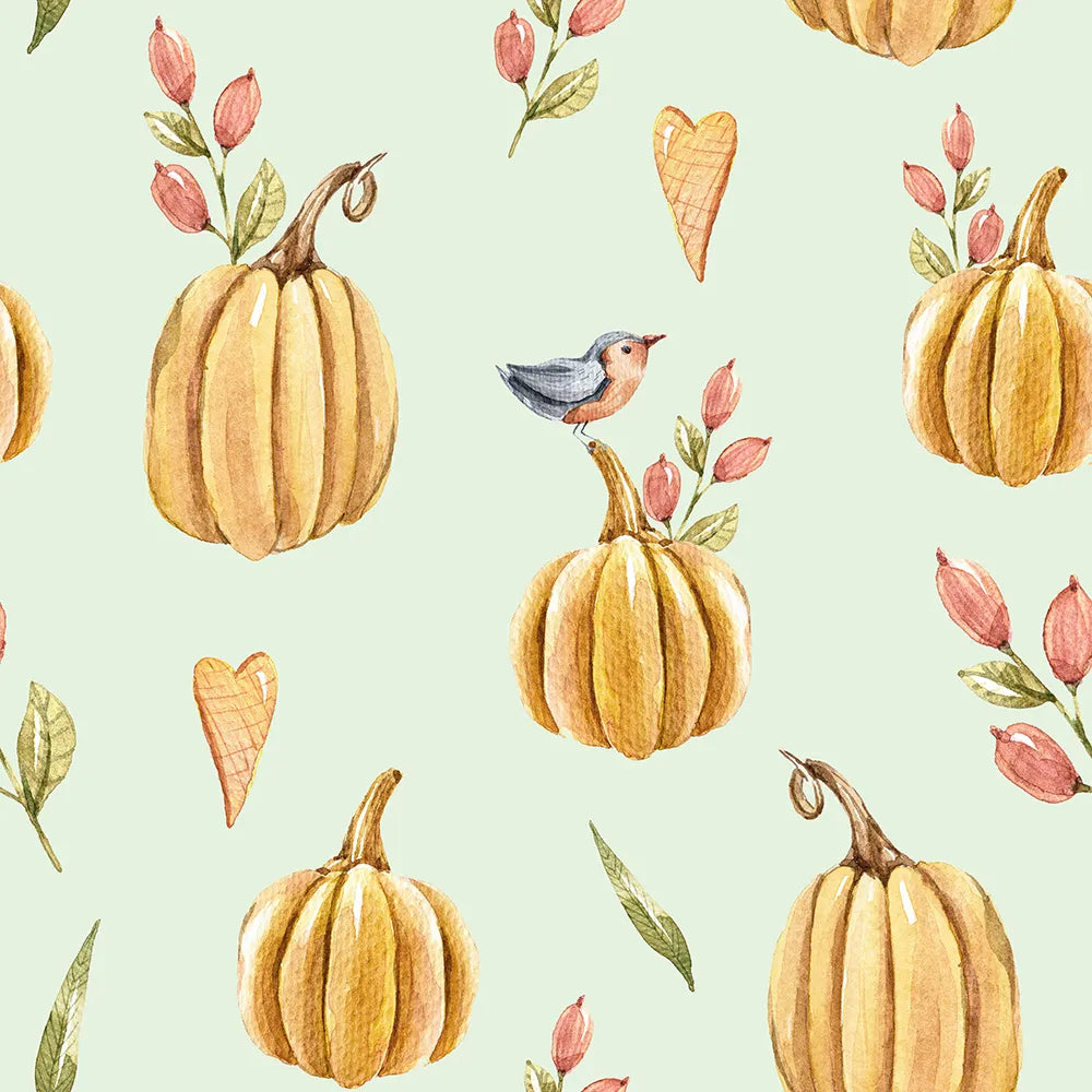 Where Pumpkins Smile and Birds Perch Sweetly