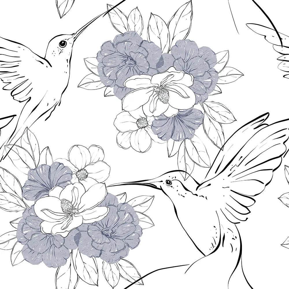 Where Wings Pause and Petals Whisper