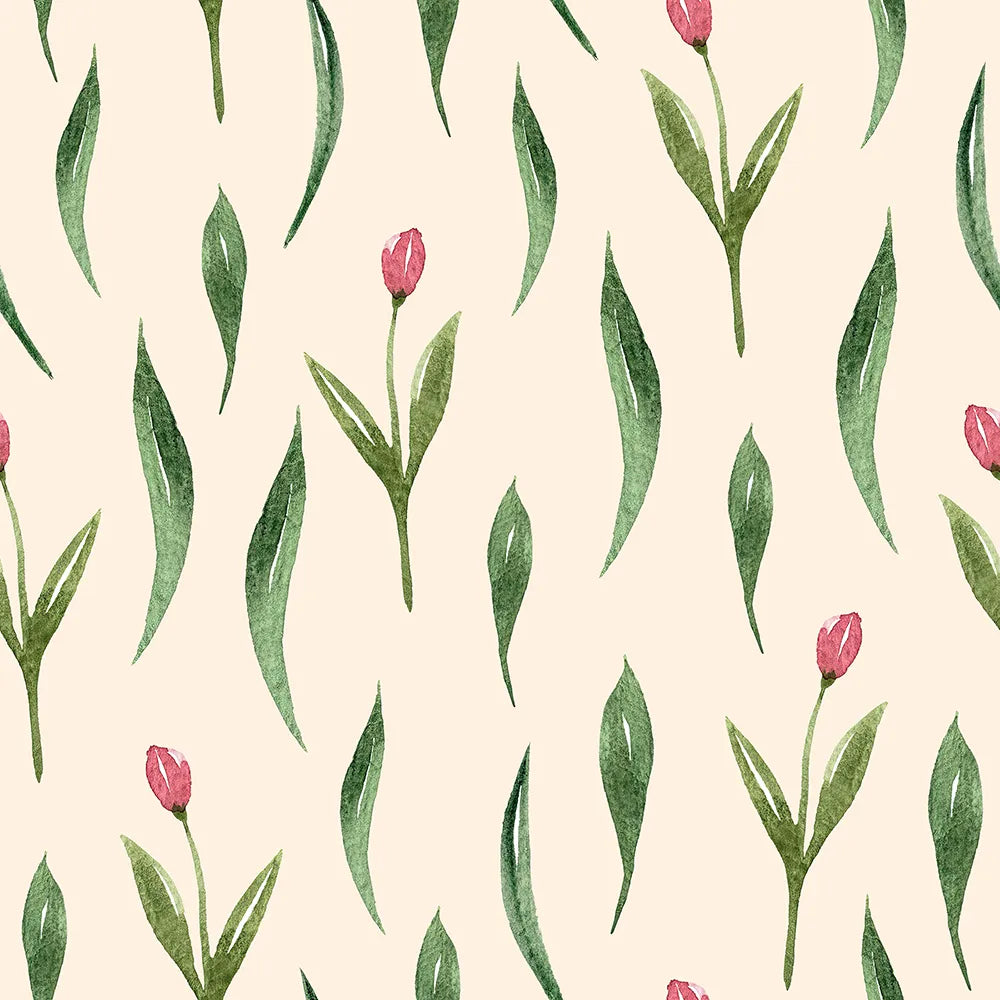 Where Tulips Sprout and Leaves Drift Softly
