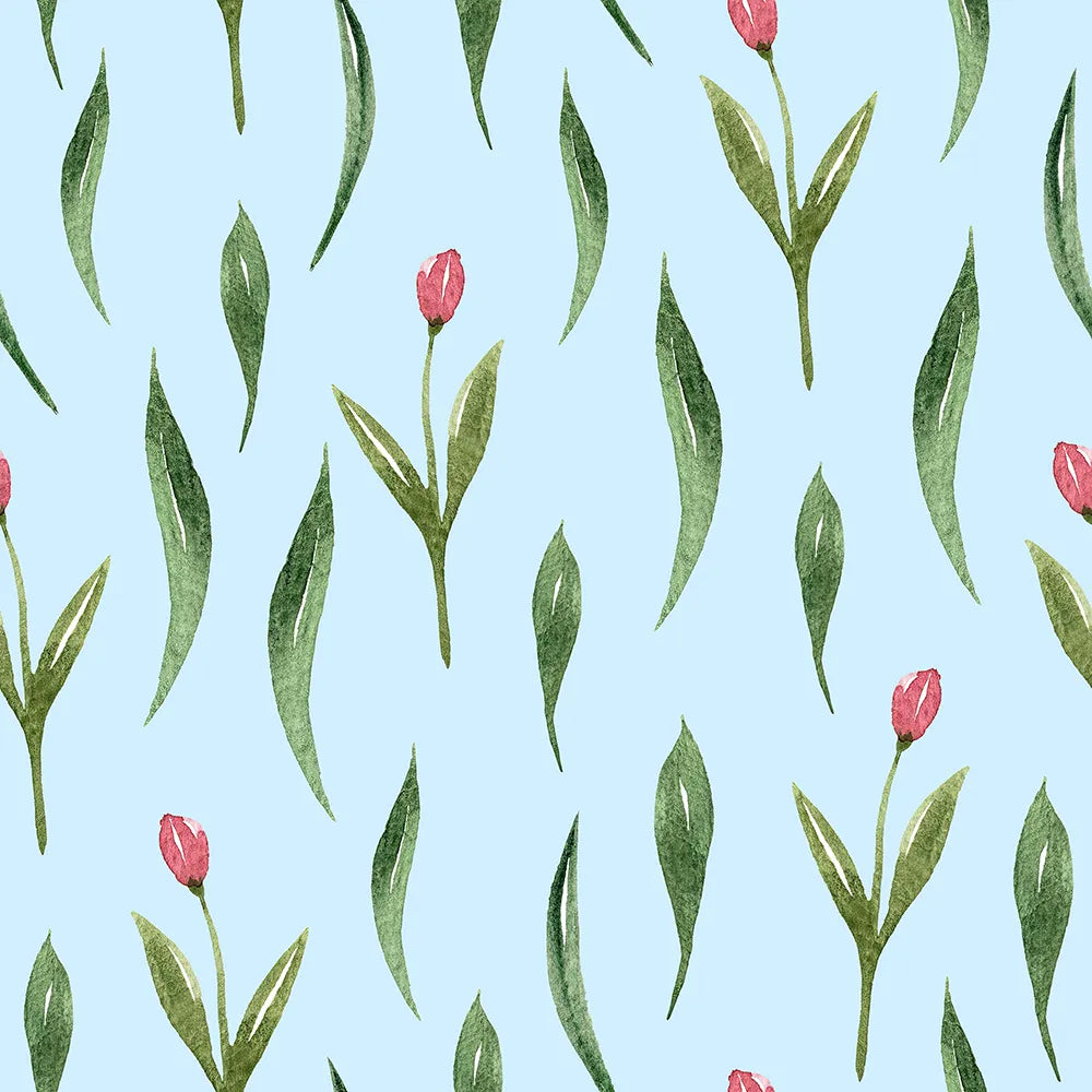 Where Tulips Sprout and Leaves Drift Softly