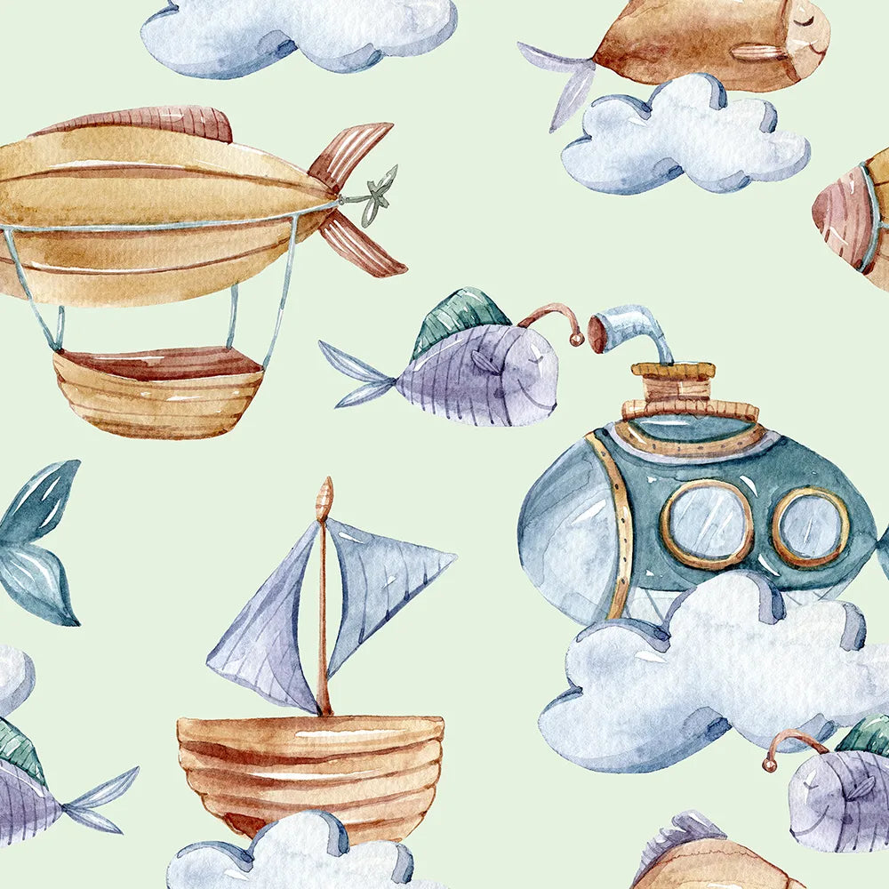 Where Boats Sail the Sky and Fish Take Flight