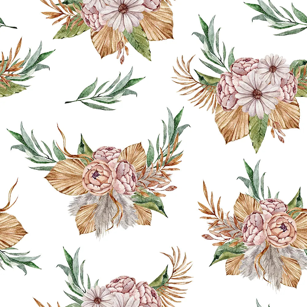 Where Boho Blossoms and Pampas Play