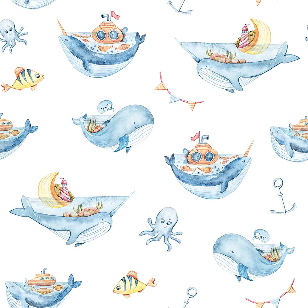 Where Friendly Whales Escort Tiny Captains