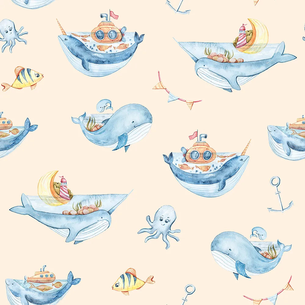 Where Friendly Whales Escort Tiny Captains