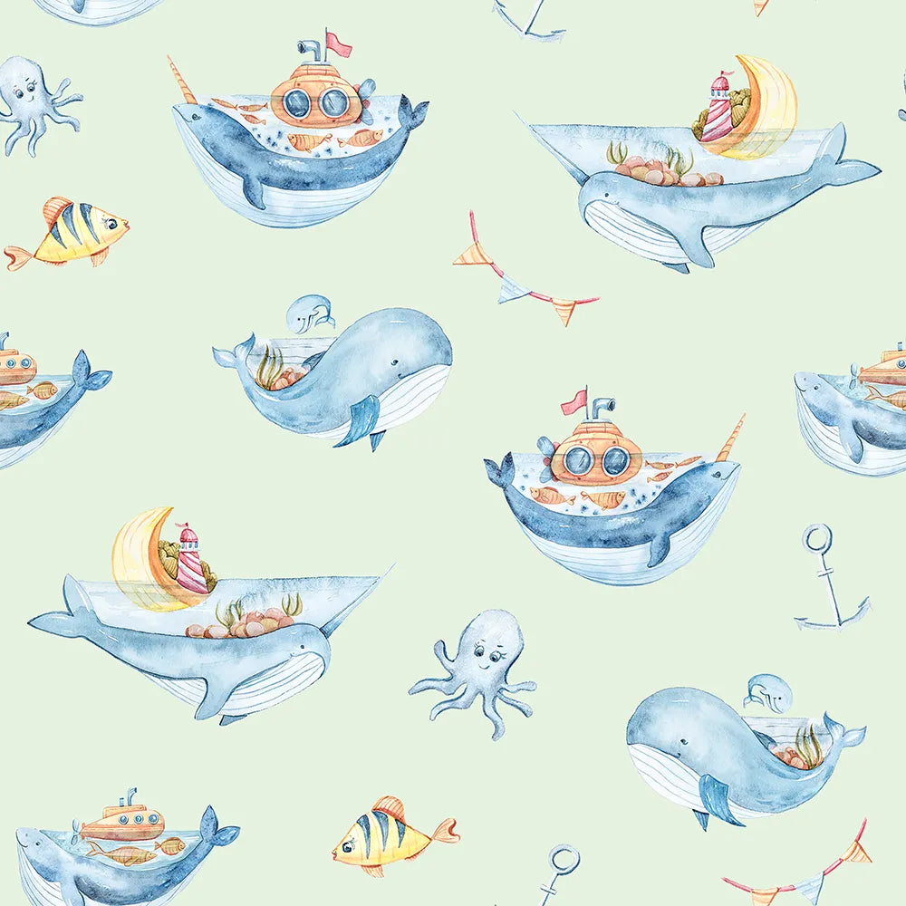 Where Friendly Whales Escort Tiny Captains