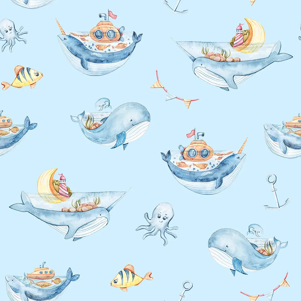 Where Friendly Whales Escort Tiny Captains
