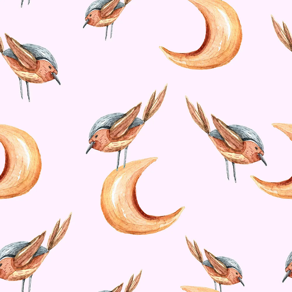 Where Little Birds Sing to a Pink Moon