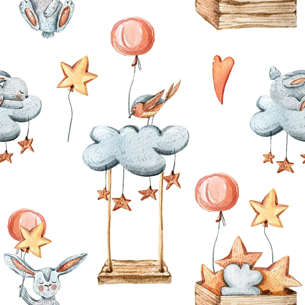 Where Bunnies and Birds Play on Cloud Swings