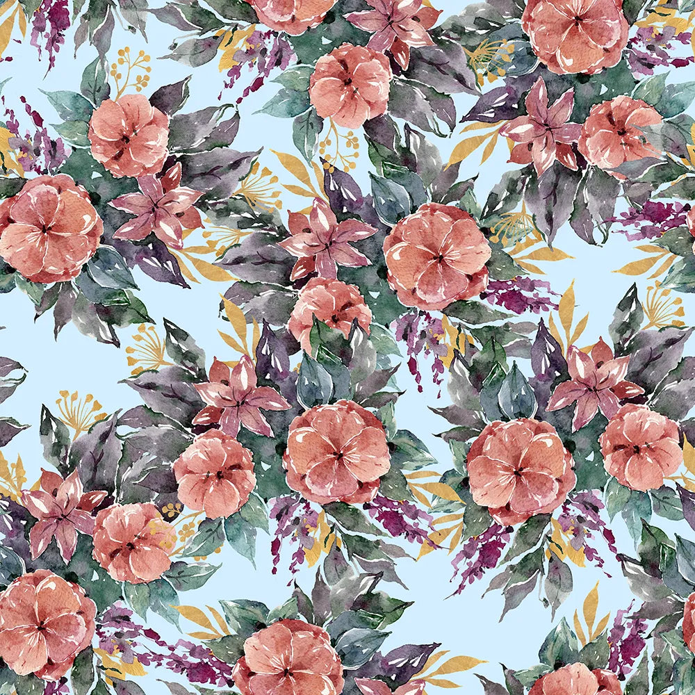 Where Autumn Flowers Gently Tumble