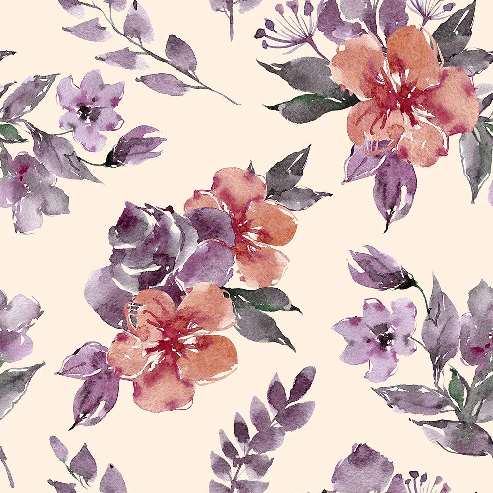 Where Painted Flowers Bloom in Harmony