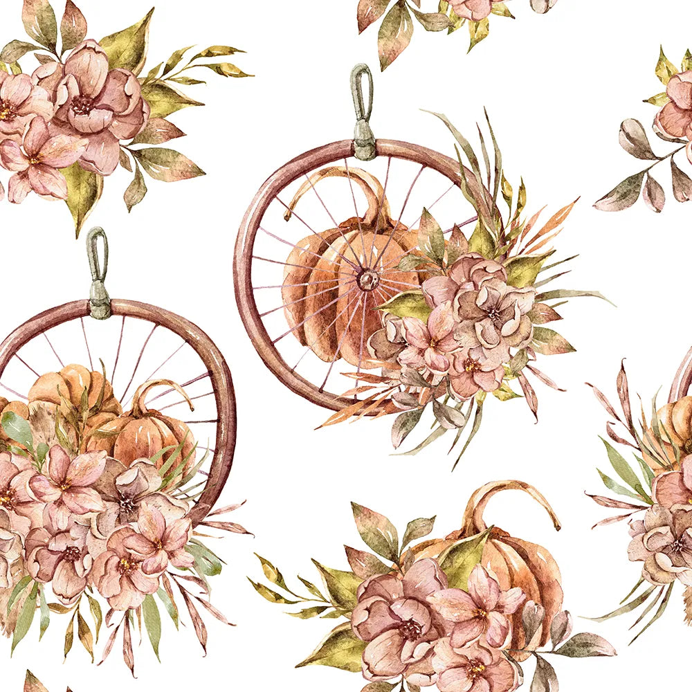Where Autumn Blooms in Hanging Harmony