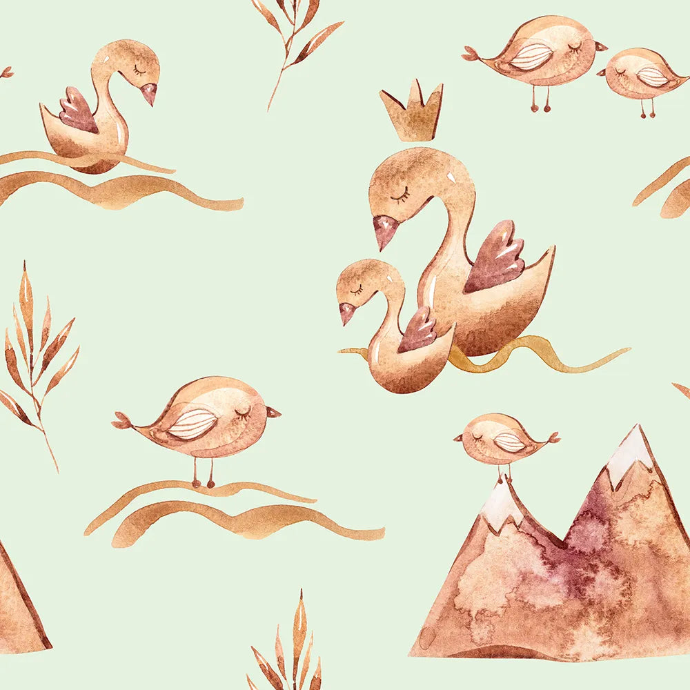 Where Feathers Drift Through Forest Air