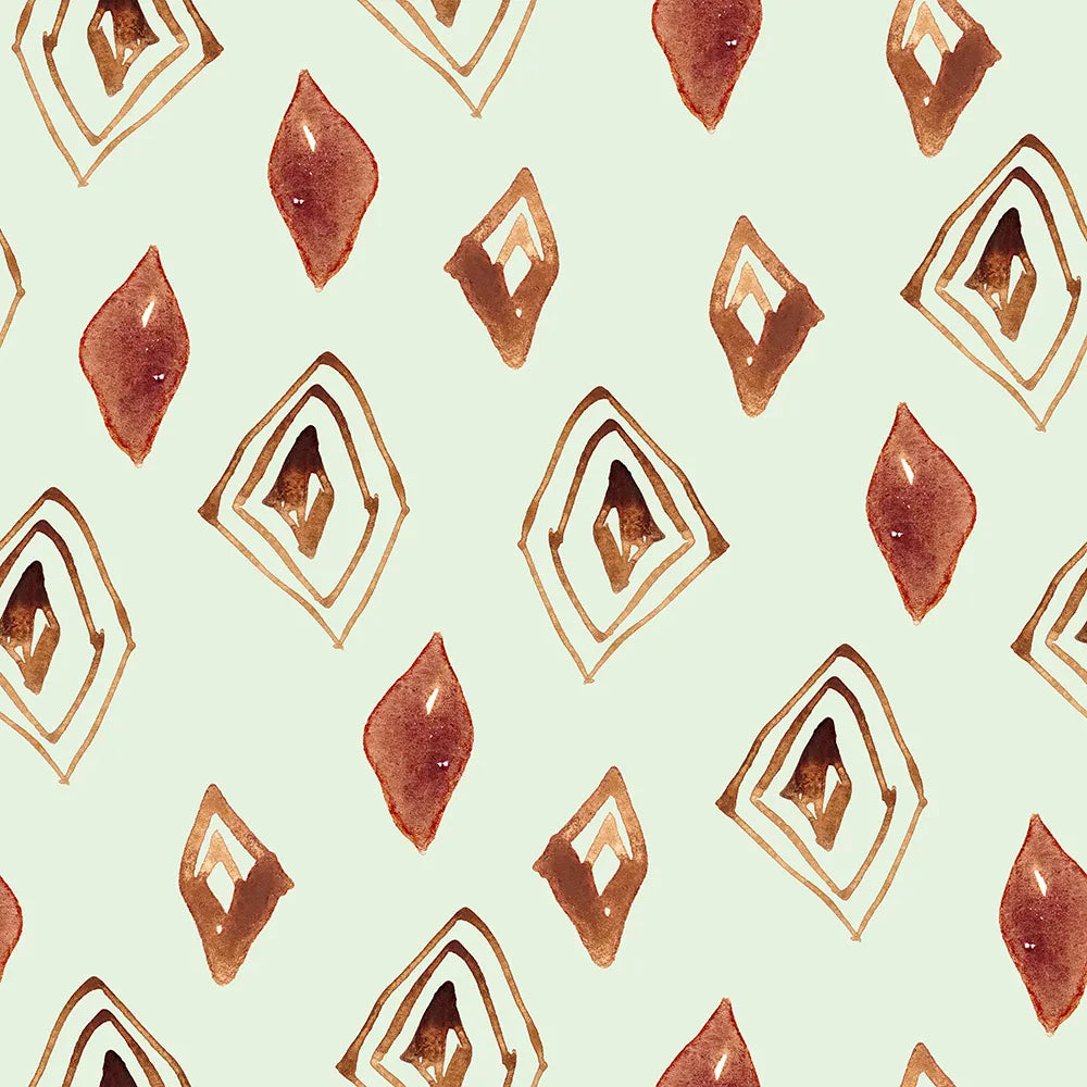 Where Terracotta Diamonds Gently Dance