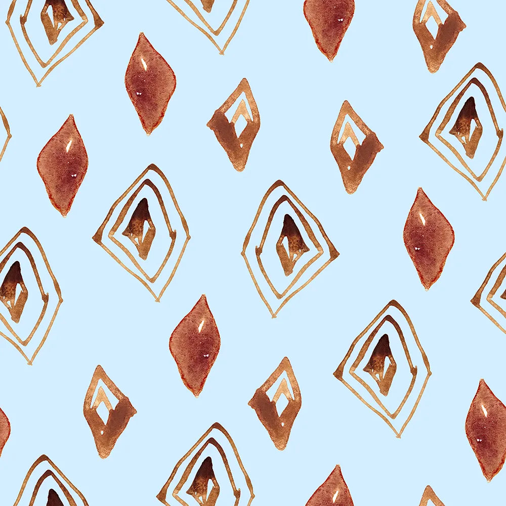 Where Terracotta Diamonds Gently Dance