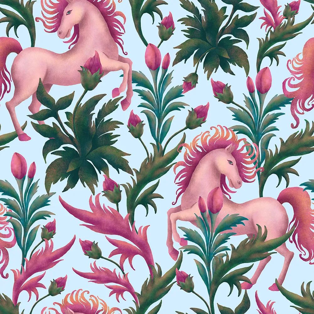 Where Blossoms Dance and Unicorns Gallop Free