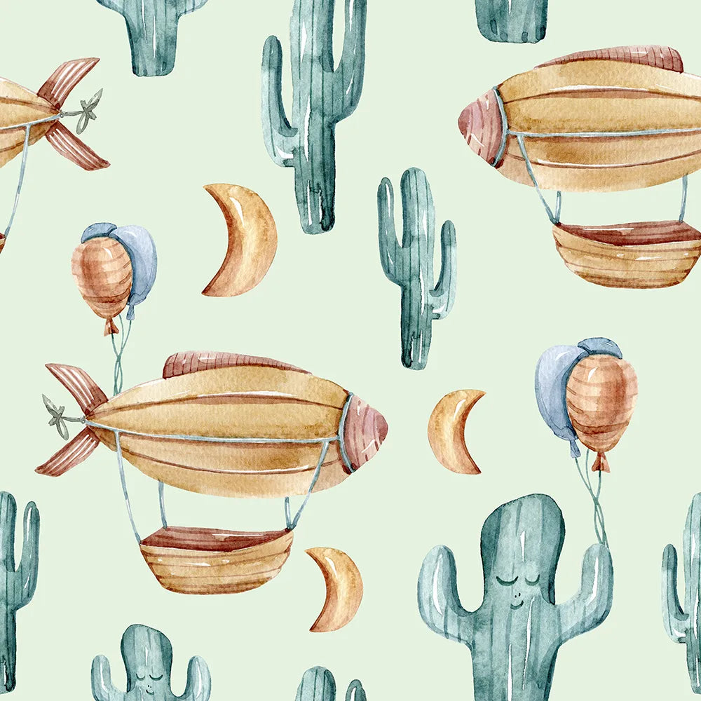 Where Daydreams Drift Over Desert Greens