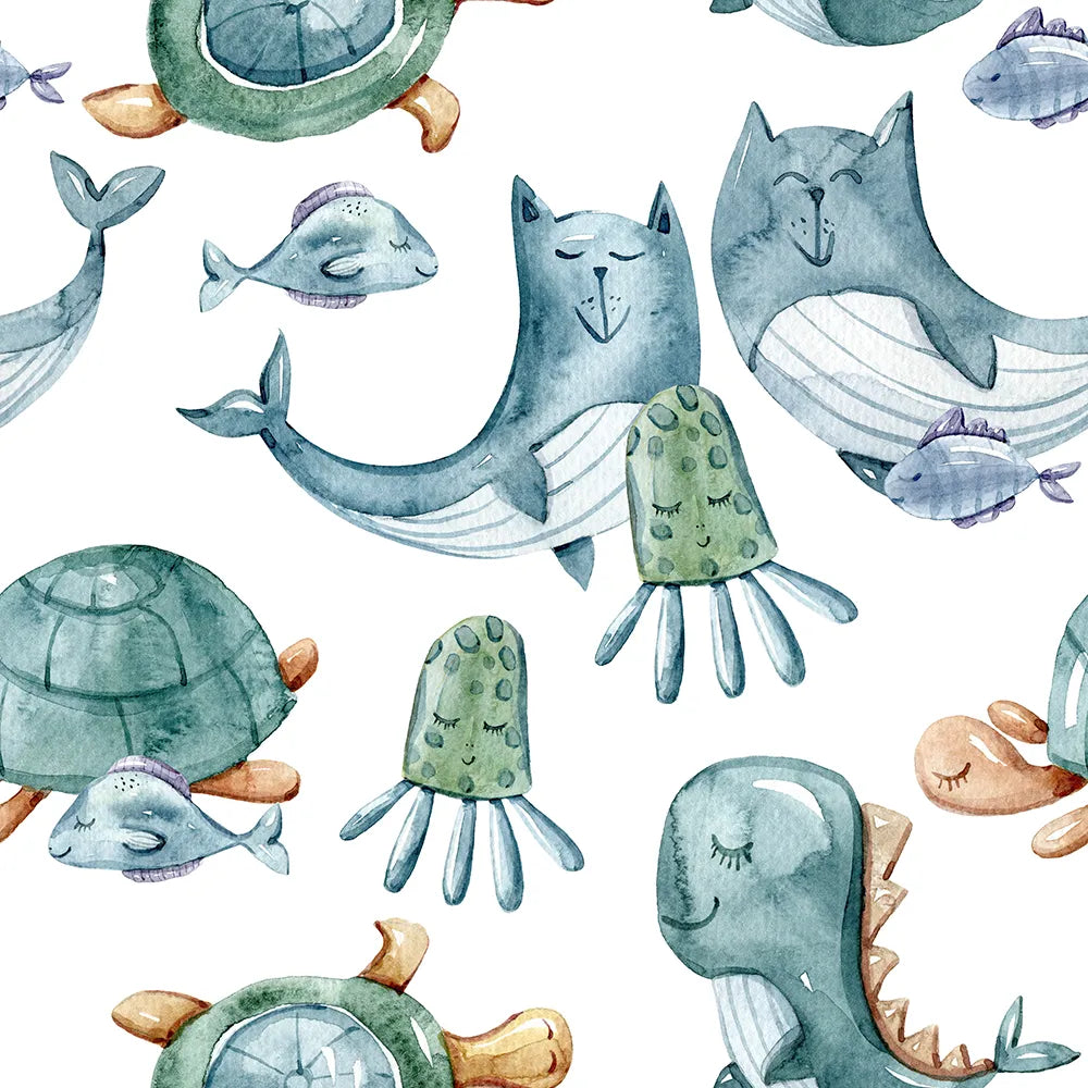 Where Whales Nap and Turtles Drift in Harmony