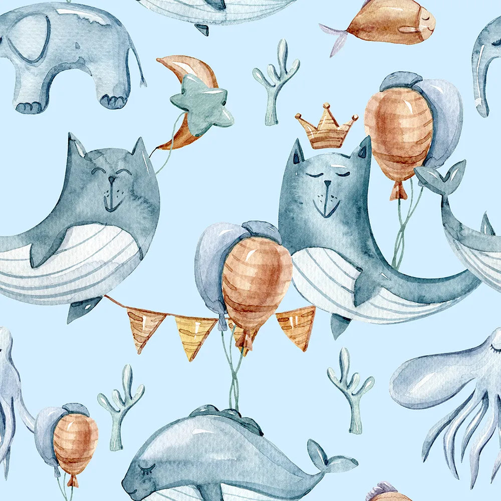 Where Crowned Whales Dance in the Breeze