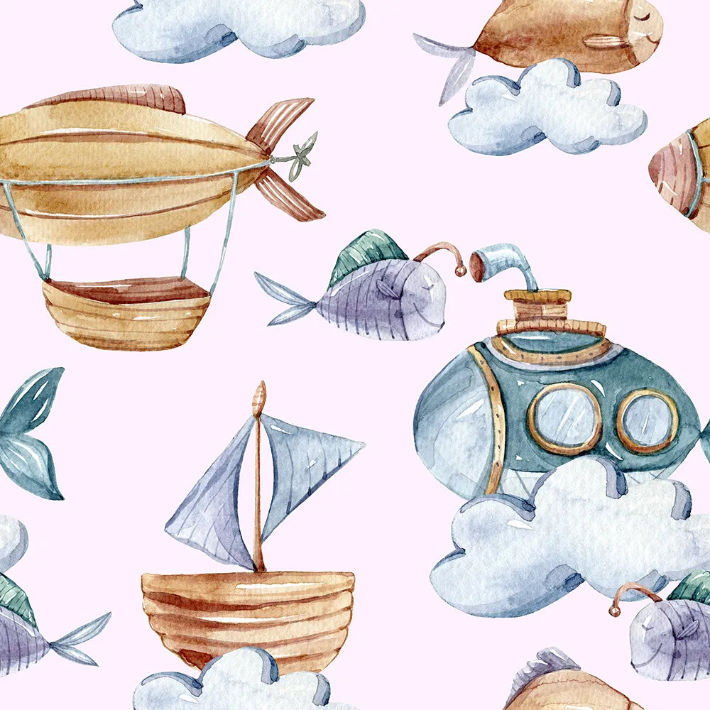 Where Little Boats Float and Fish Take to the Air