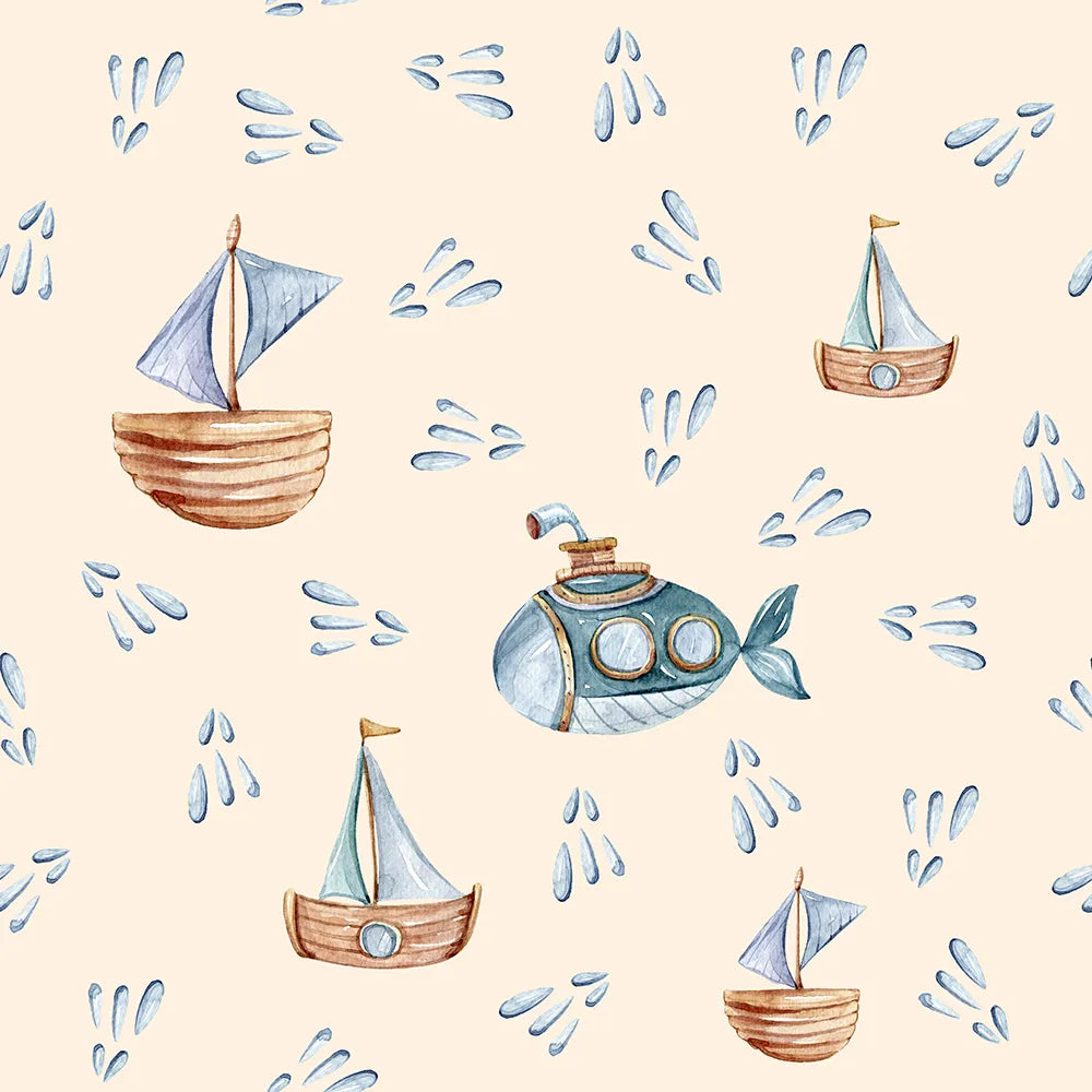 Where Tiny Boats Drift Through Warm Waters
