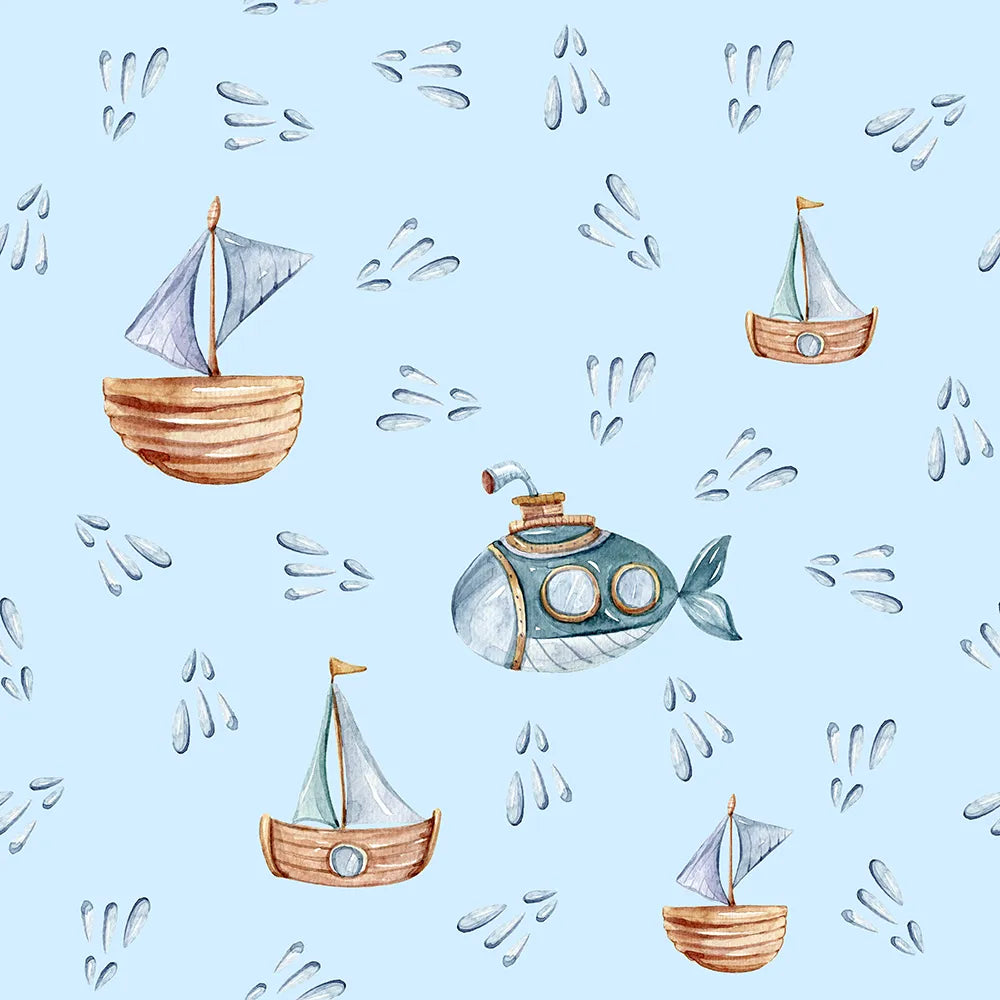 Where Little Boats Set Sail Beneath Blue Skies
