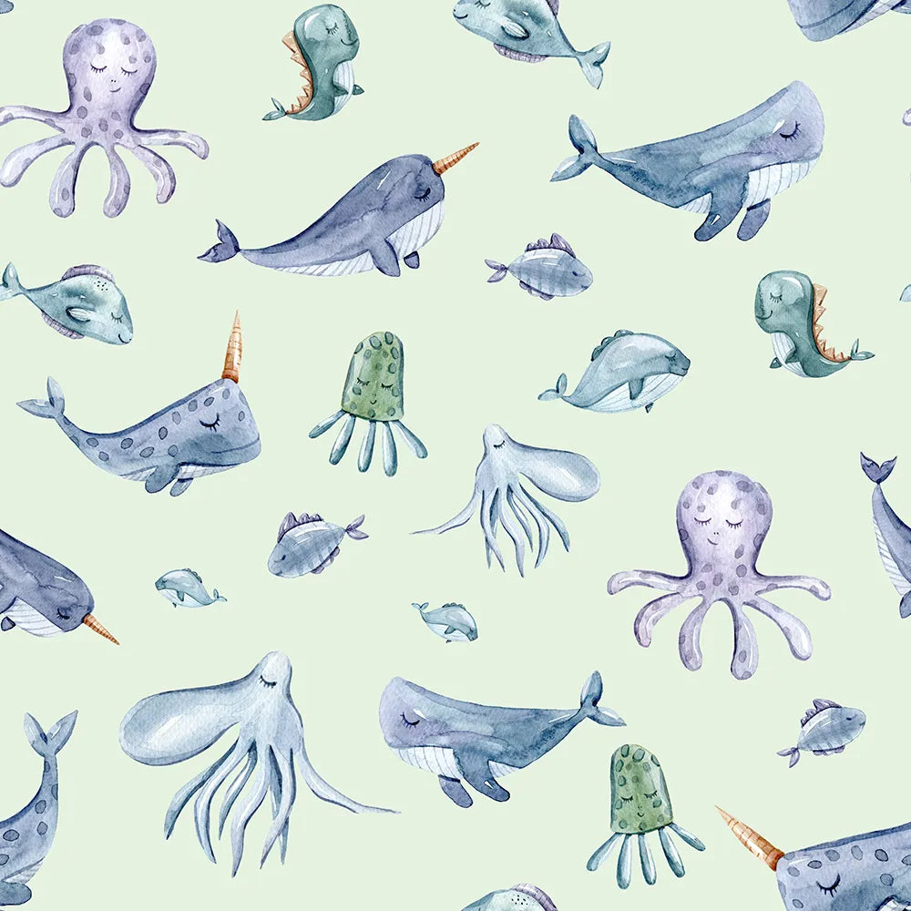 Where Calm Creatures Drift on Minty Dreams