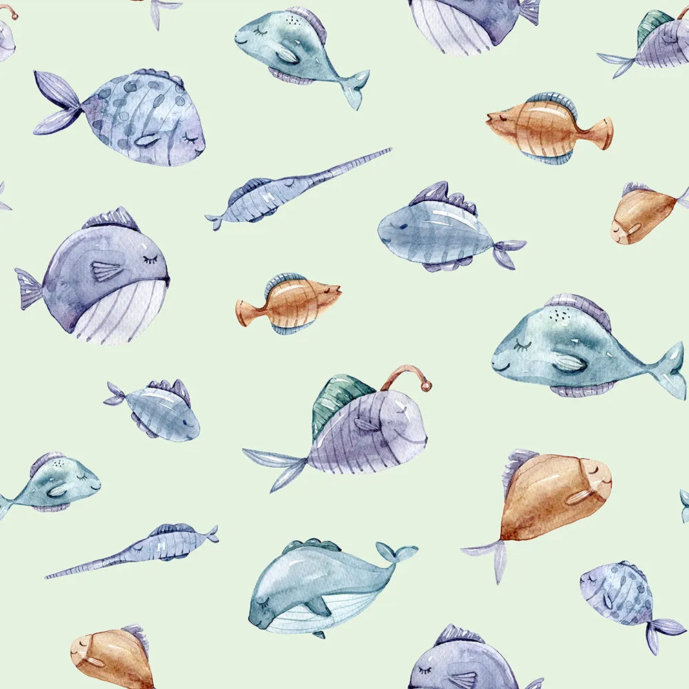 Where Gentle Fish Swim Through Minty Calm