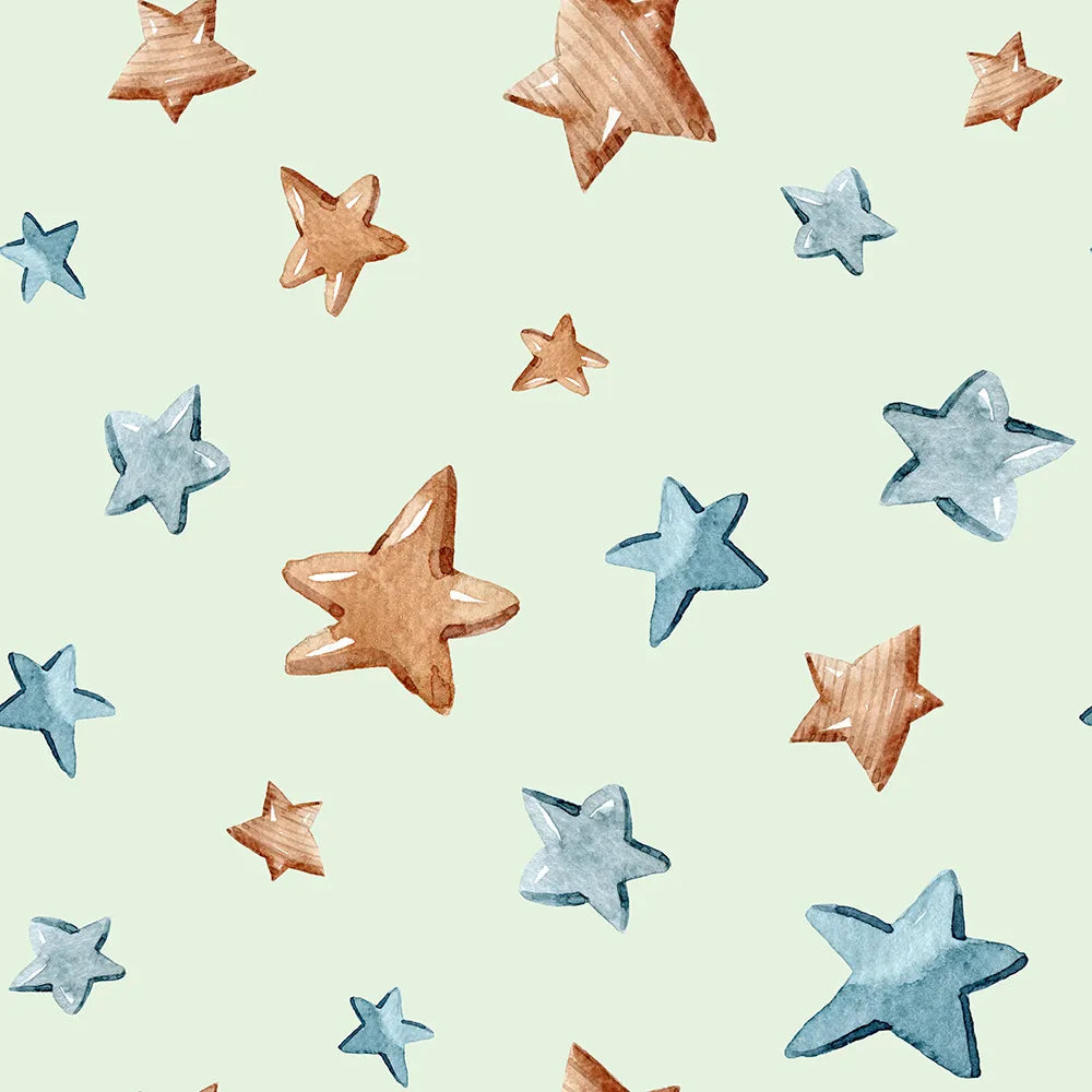 Where Hand-Drawn Stars Gently Twinkle