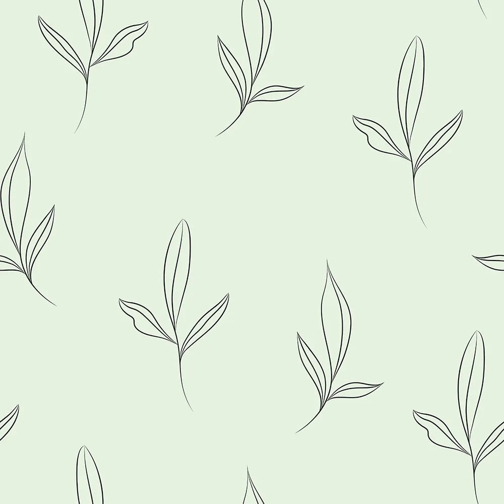 Where Gentle Greens Let Simplicity Bloom