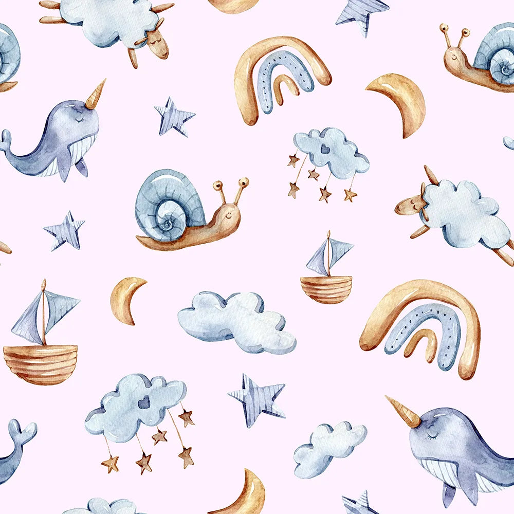 Where Pastel Dreams Set Sail Among the Stars