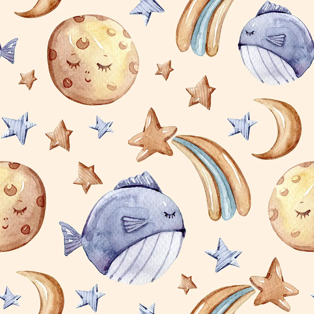 Where Starlight Glows and Whales Whisper Goodnight