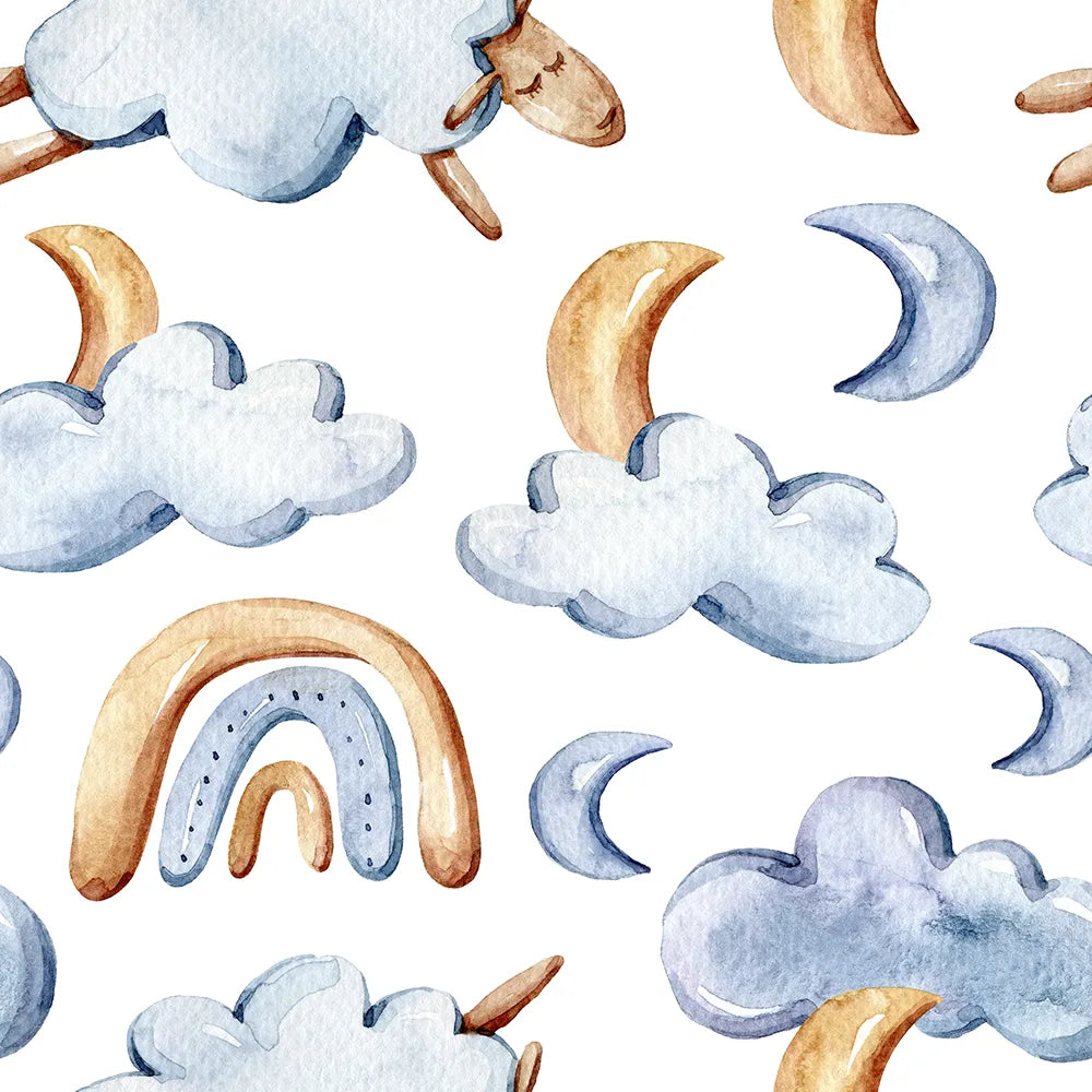 Where Fluffy Sheep Drift By