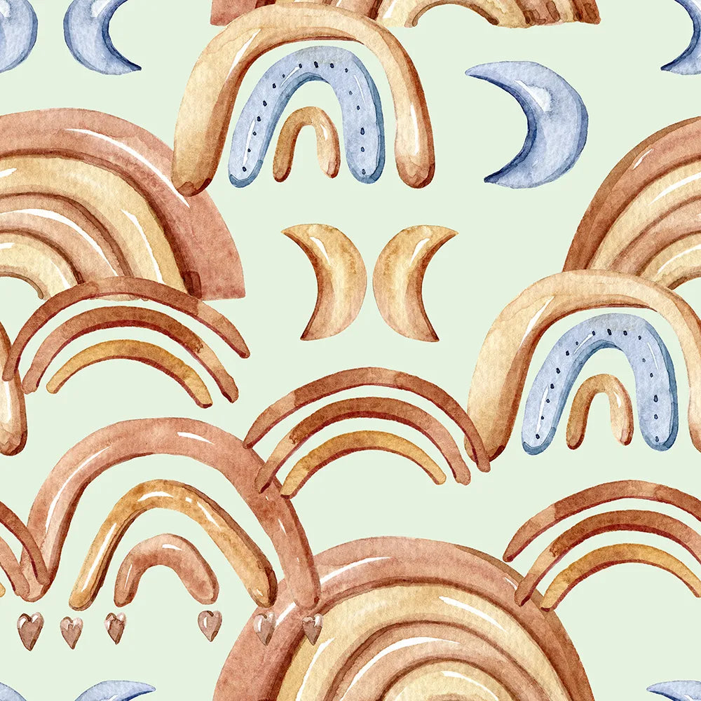 Where Minty Skies Hold Earthy Wonder