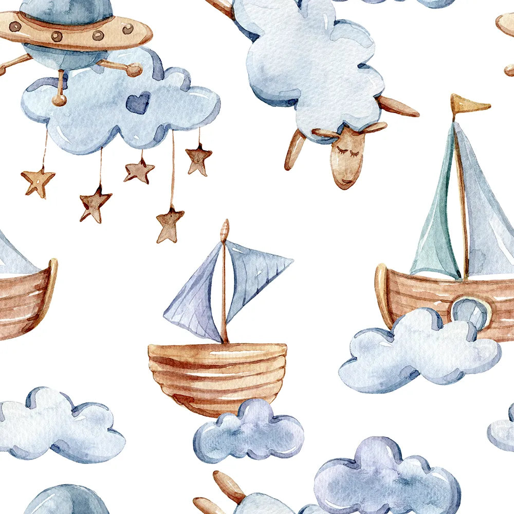 Where Little Boats Drift and Sleepy Sheep Soar