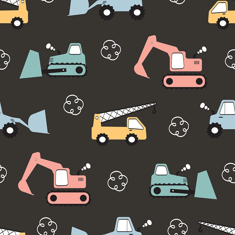 Where Bright Trucks Light Up the Night