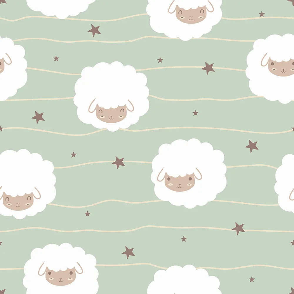 Where Fluffy Sheep Float Among the Stars