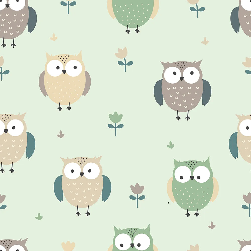 Where Garden Owls Greet the Morning Mist