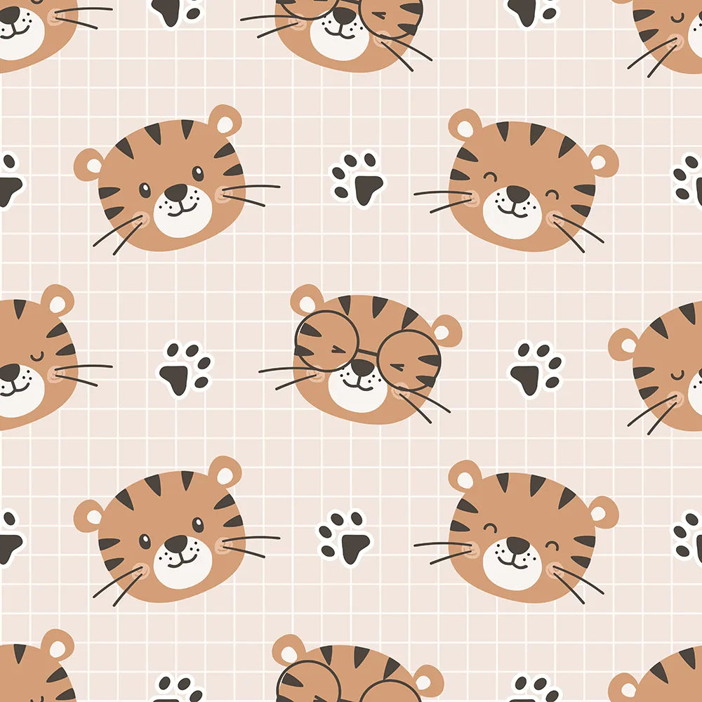 Where Jungle Friends Smile from Every Square