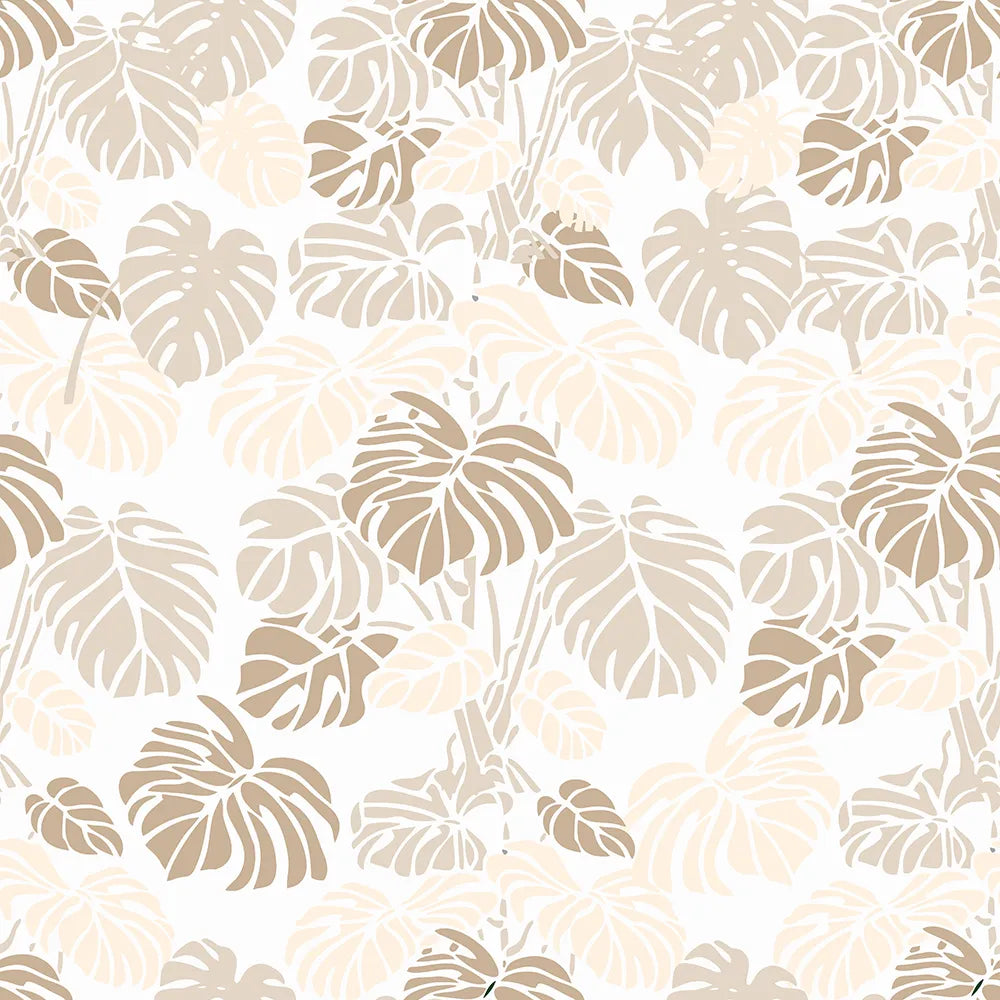 Where Jungle Leaves Meet Gentle Earth Tones