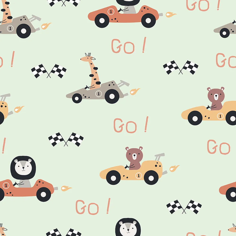 Where Jungle Racers Zoom Through Minty Skies