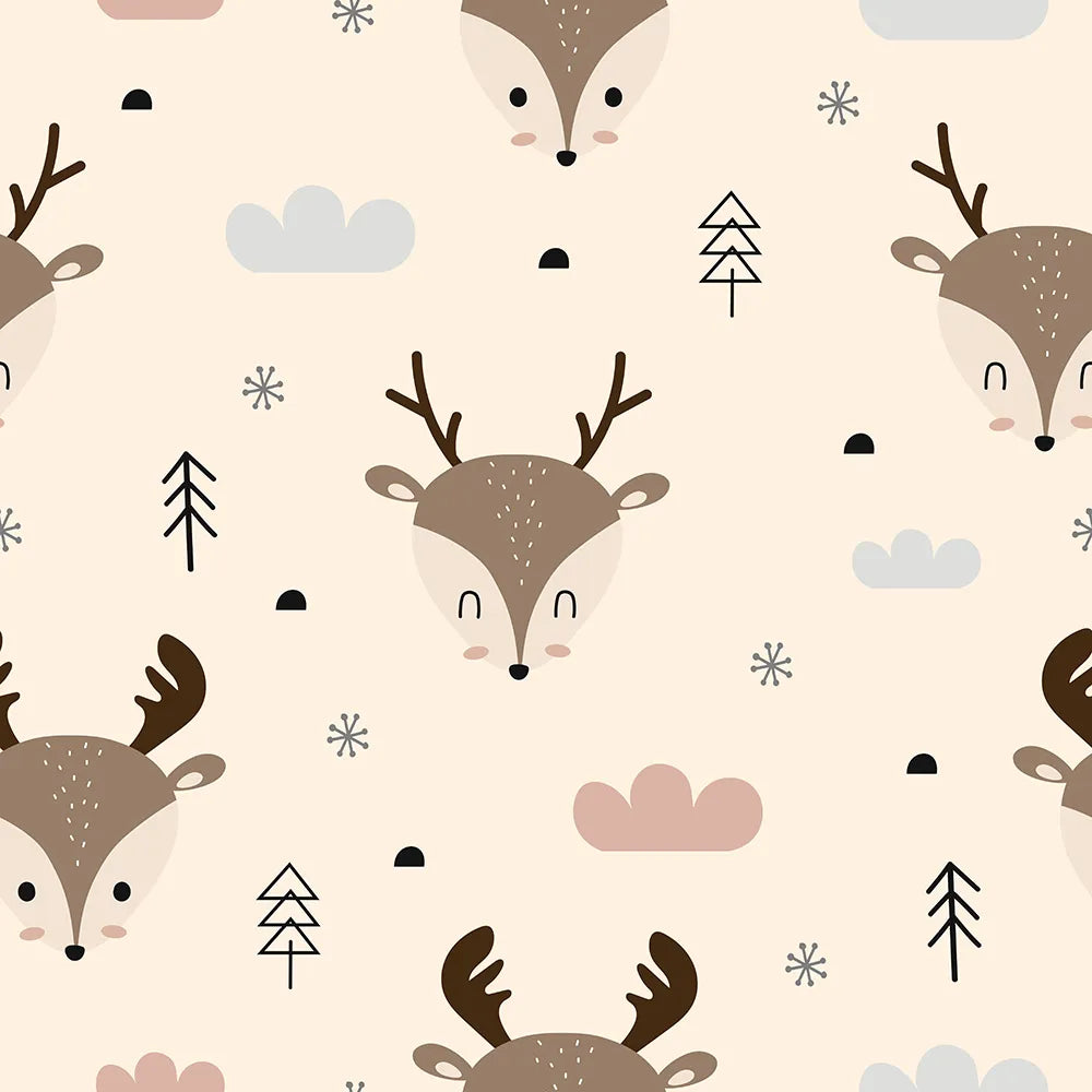 Where Soft Antlers and Creamy Skies Meet