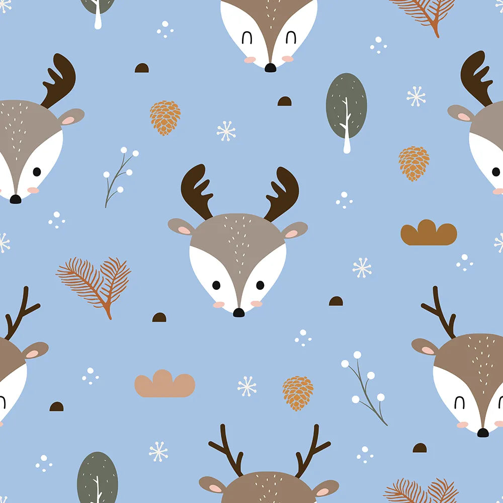 Where Winter Skies Kiss Gentle Forest Eyes