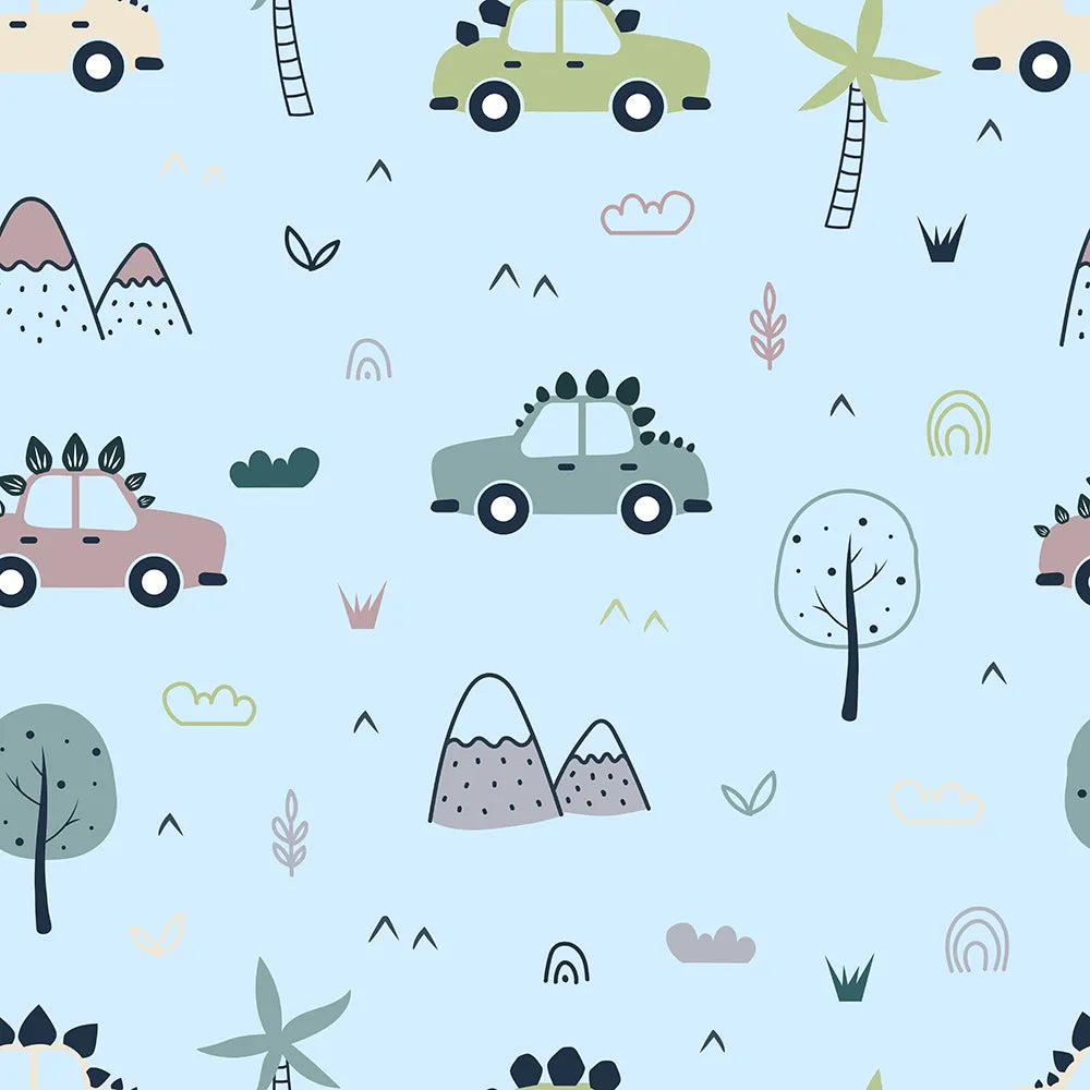 Where Blue Skies Meet Prehistoric Wheels