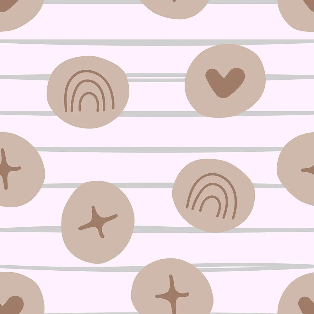 Where Soft Symbols Create a Boho Lullaby