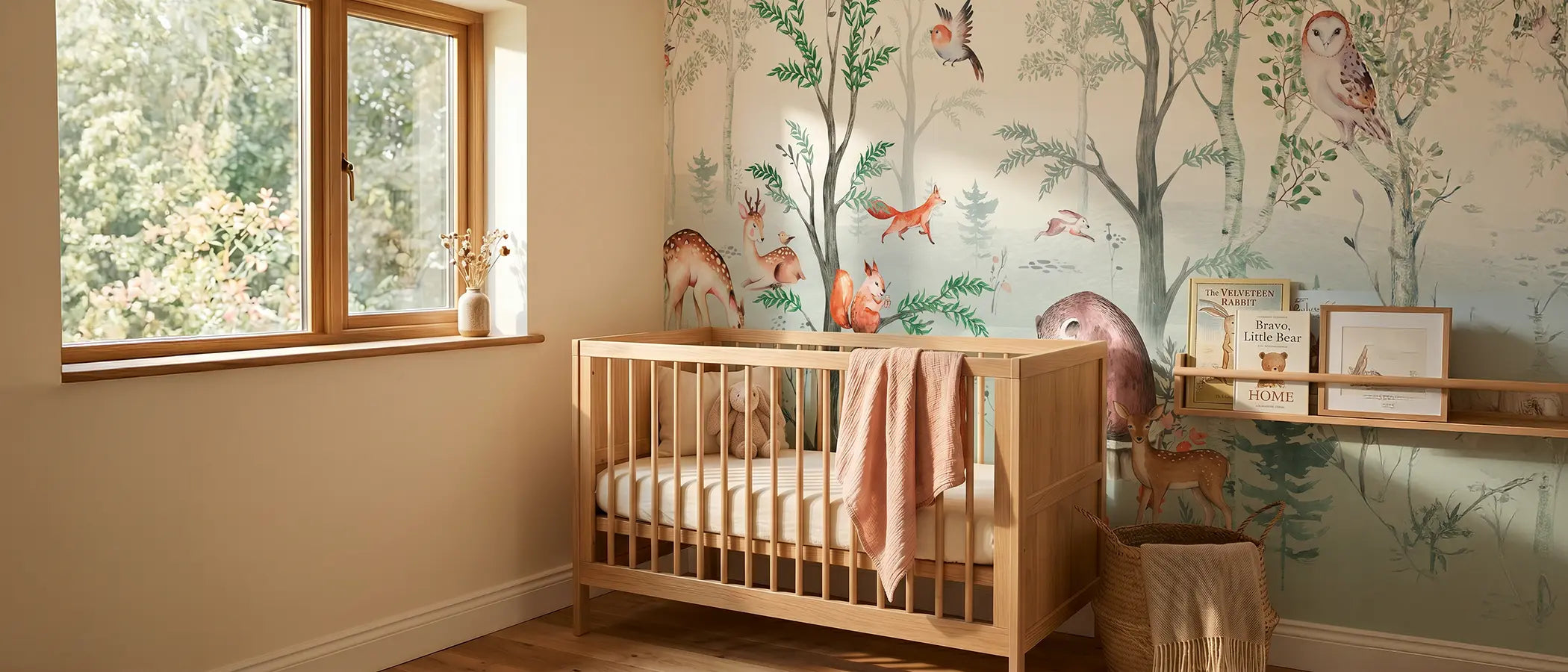 Are Peel and Stick Wallpapers Safe for Babies?