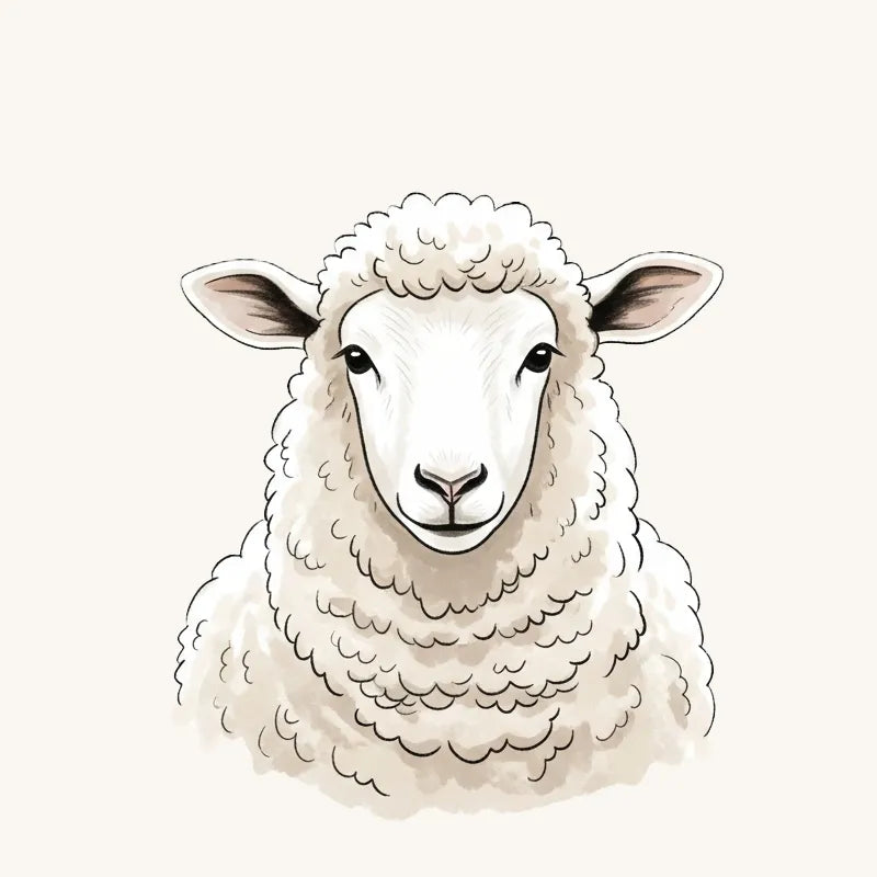 Sheep Wallpaper and Mural